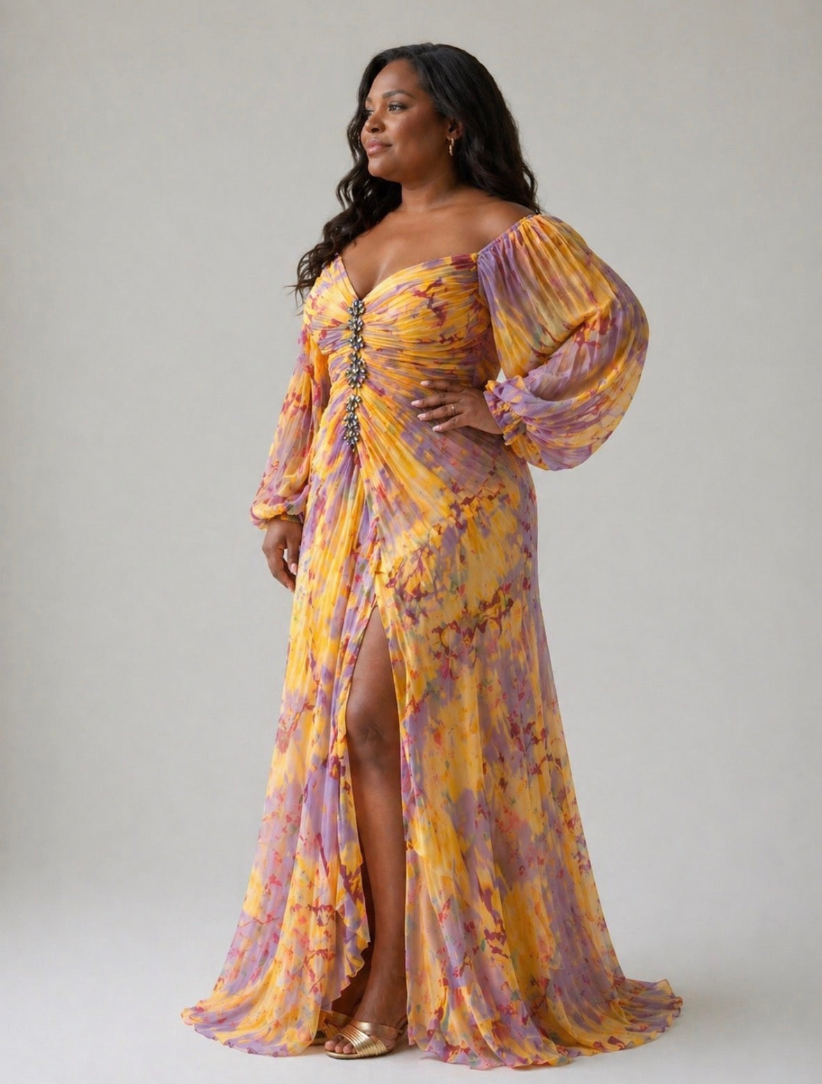 Eleonora | Elegant Dress with V-Neck