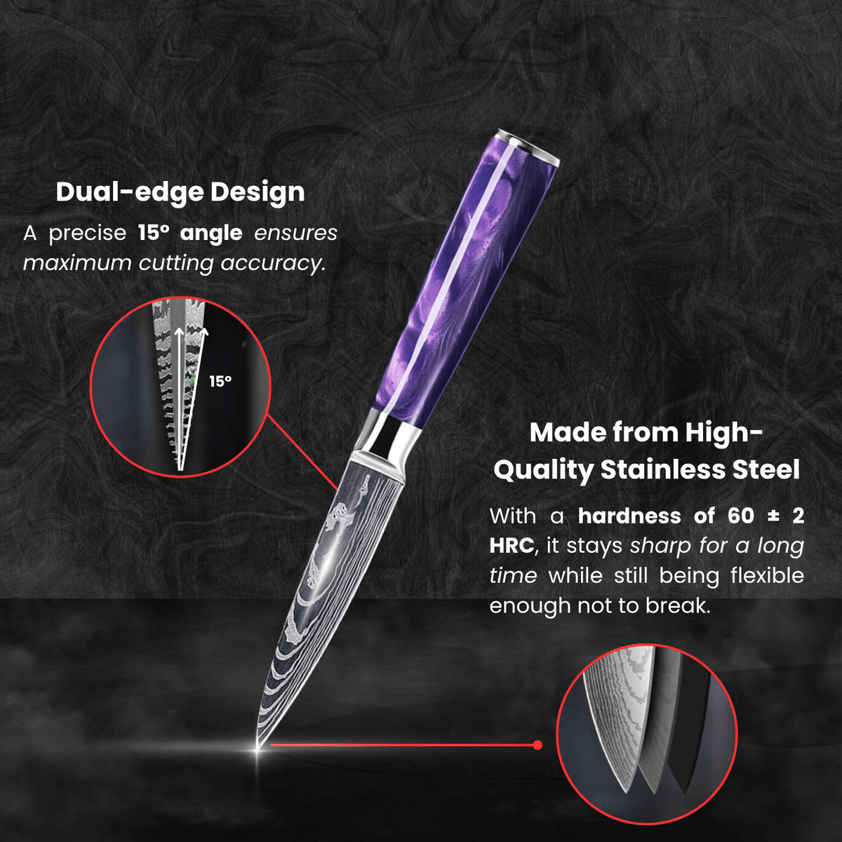 Petty Paring Knife (3.5") - Yozora Series