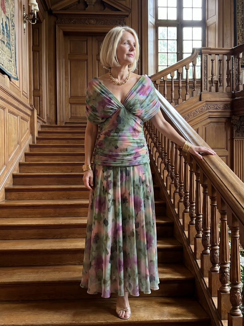 Lavinia | Flow Midi Dress