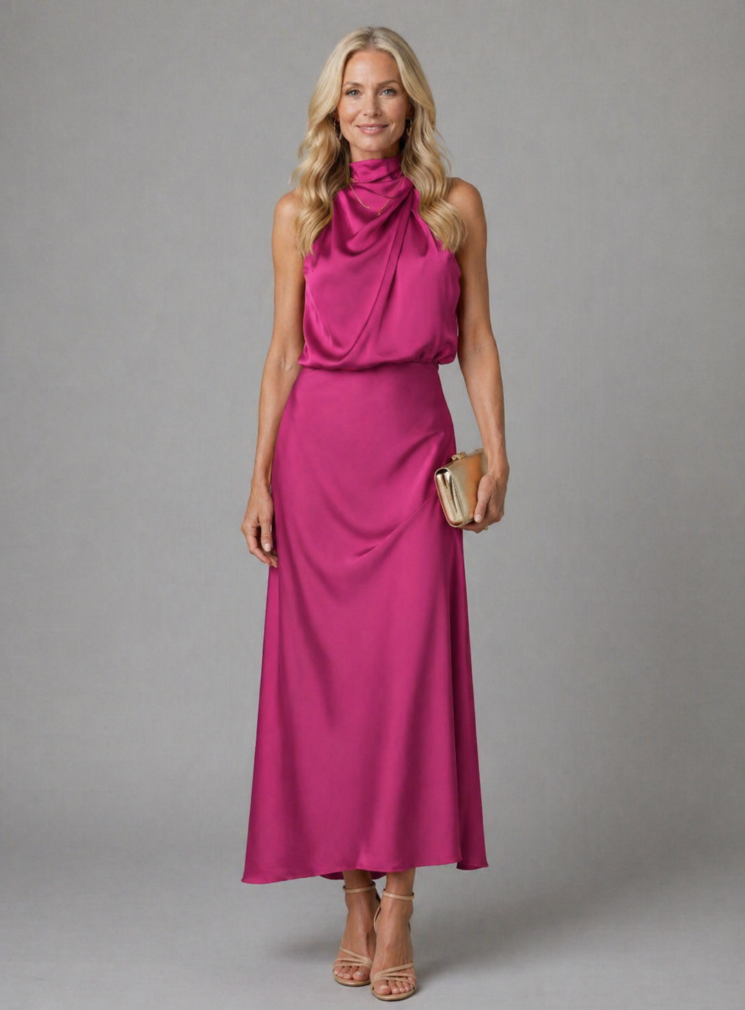 Cassandra | Draped Dress