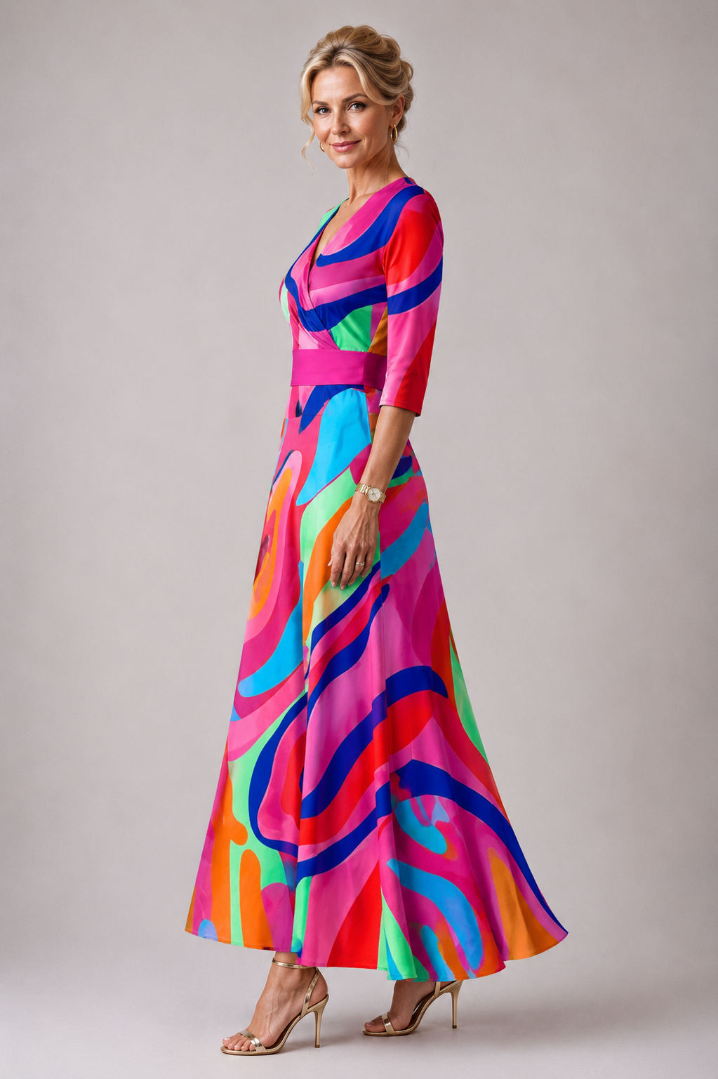Vivienne | Comfortable dress for every day with V-neck