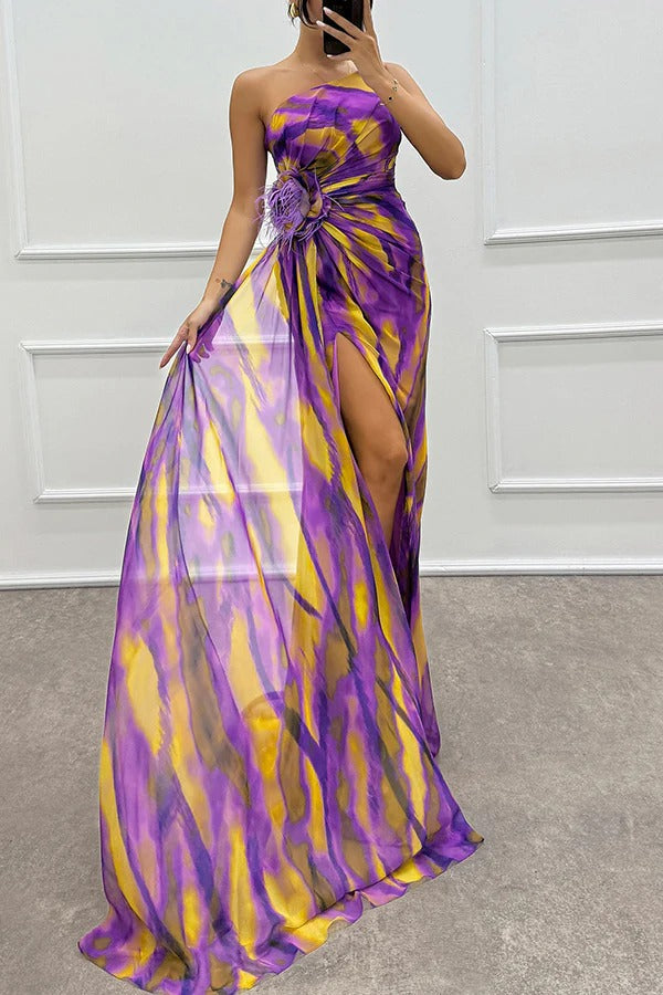 Yvette | Vibrant Draped Dress