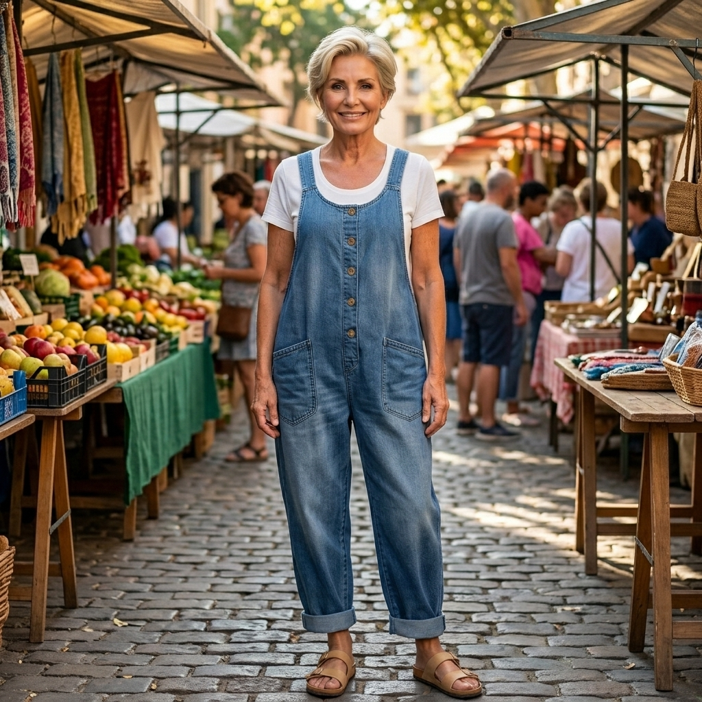 Saylor | Denim Overalls