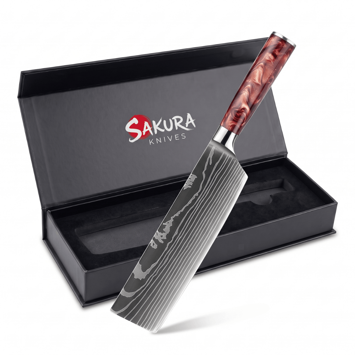 Nakiri Vegetable Knife (7") - Kohaku Series