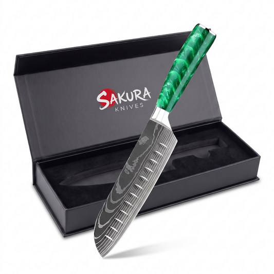 Santoku All-Purpose Knife (7") - Kodama Series