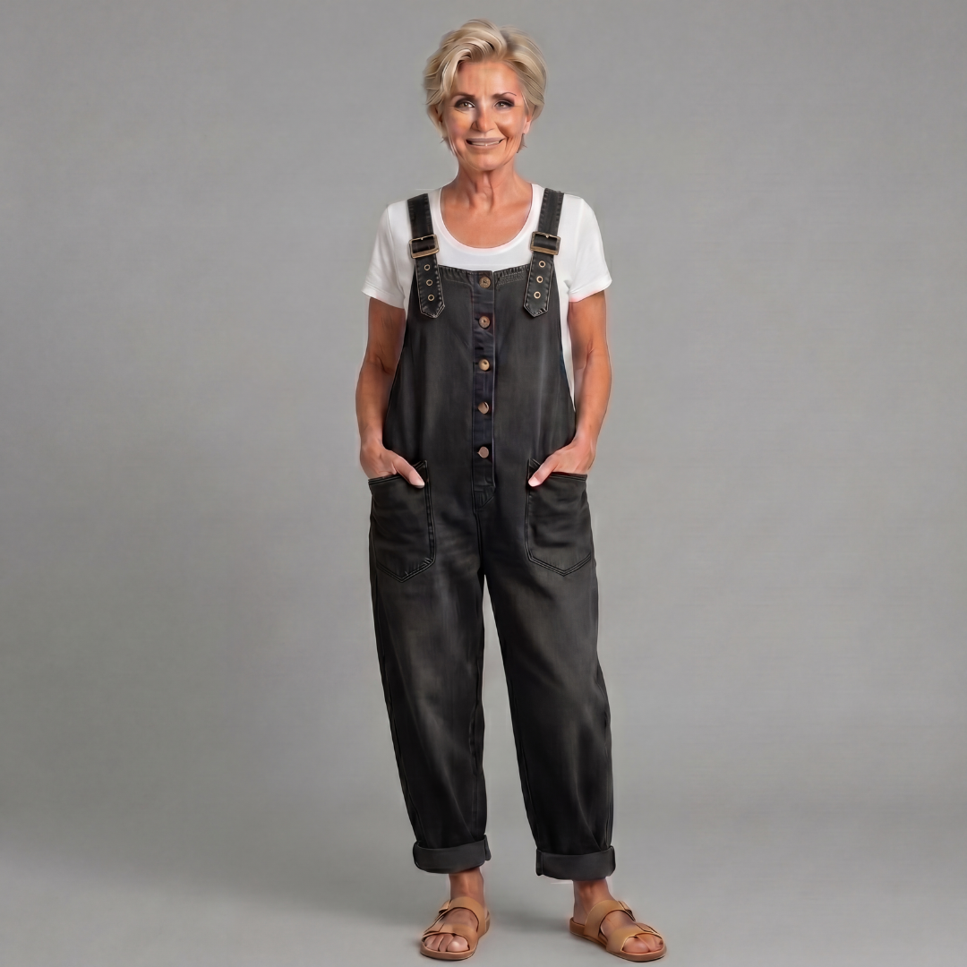 Saylor | Denim Overalls