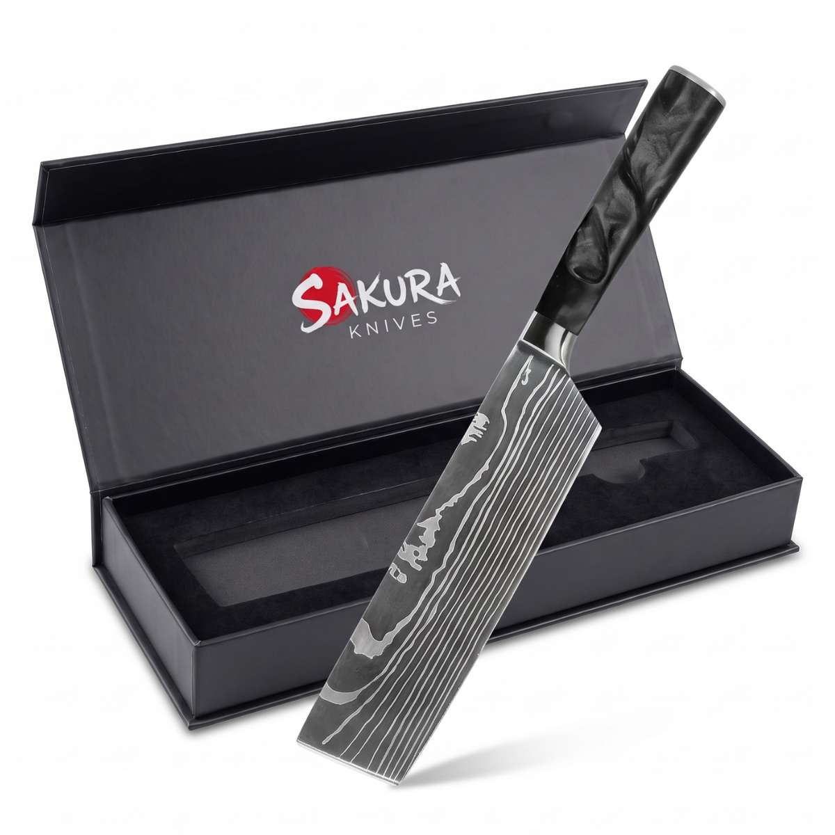 Nakiri Vegetable Knife (7") - Sumi Series