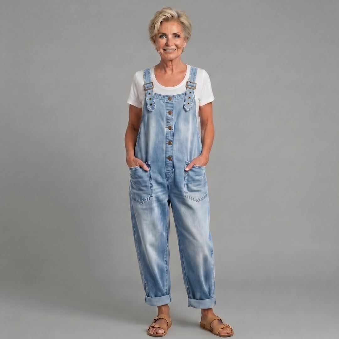 Saylor | Denim Overalls