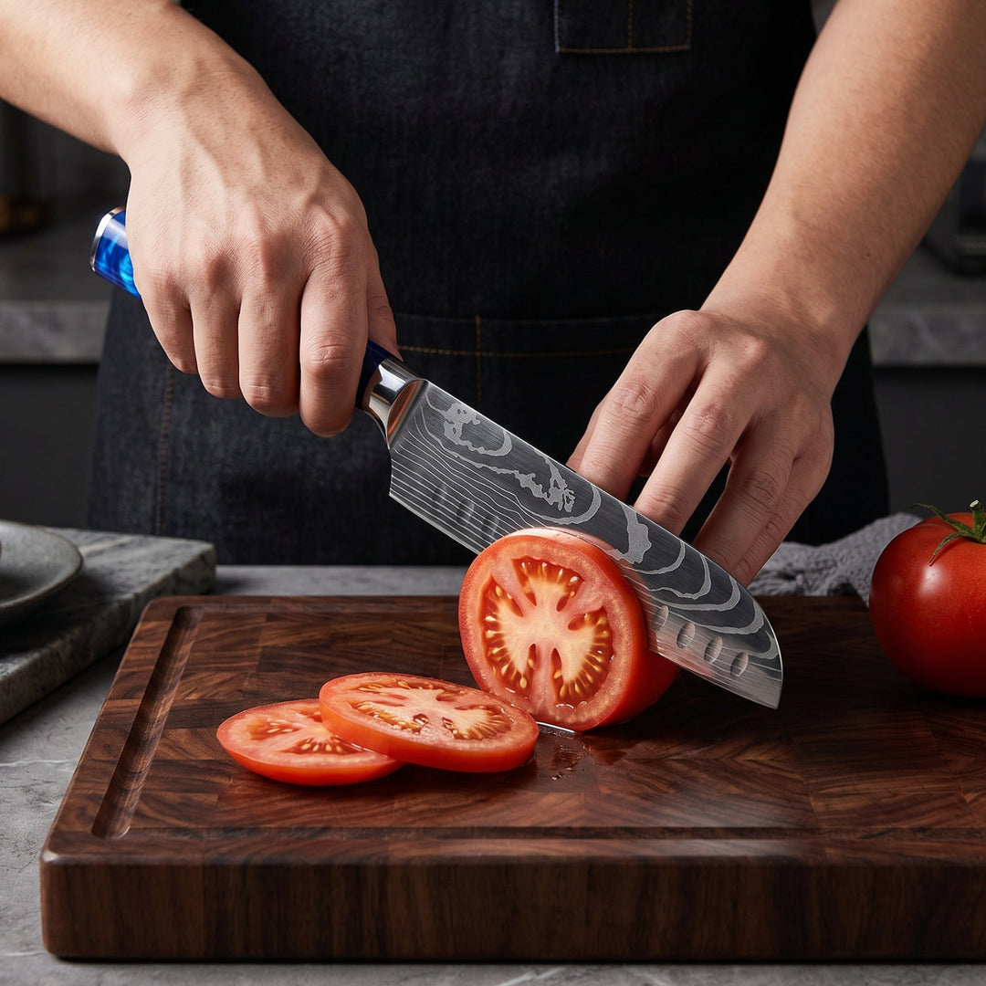 Santoku All-Purpose Knife (7") - Kaiyo Series