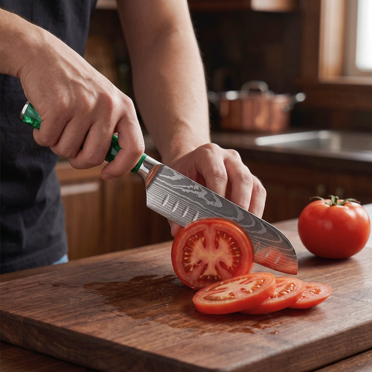Santoku All-Purpose Knife (7") - Kodama Series