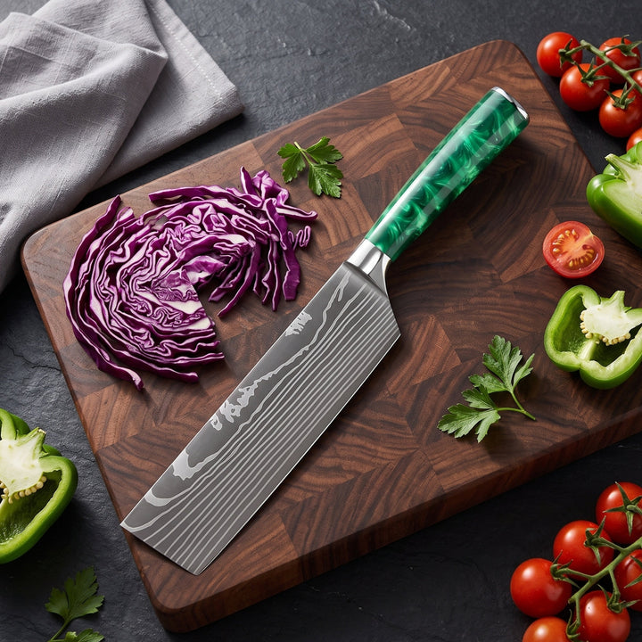 Nakiri Vegetable Knife (7") - Kodama Series