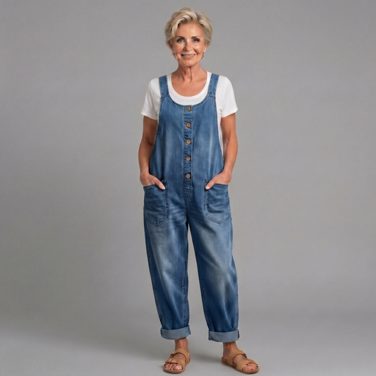 Saylor | Denim Overalls