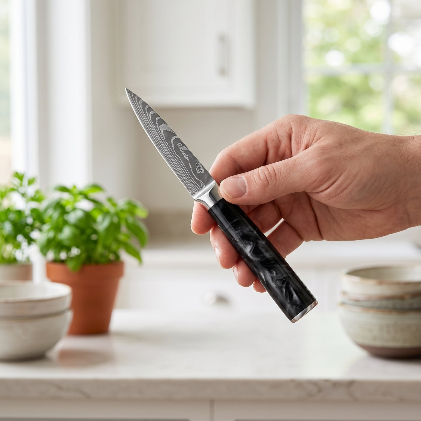 Petty Paring Knife (3.5") - Sumi Series