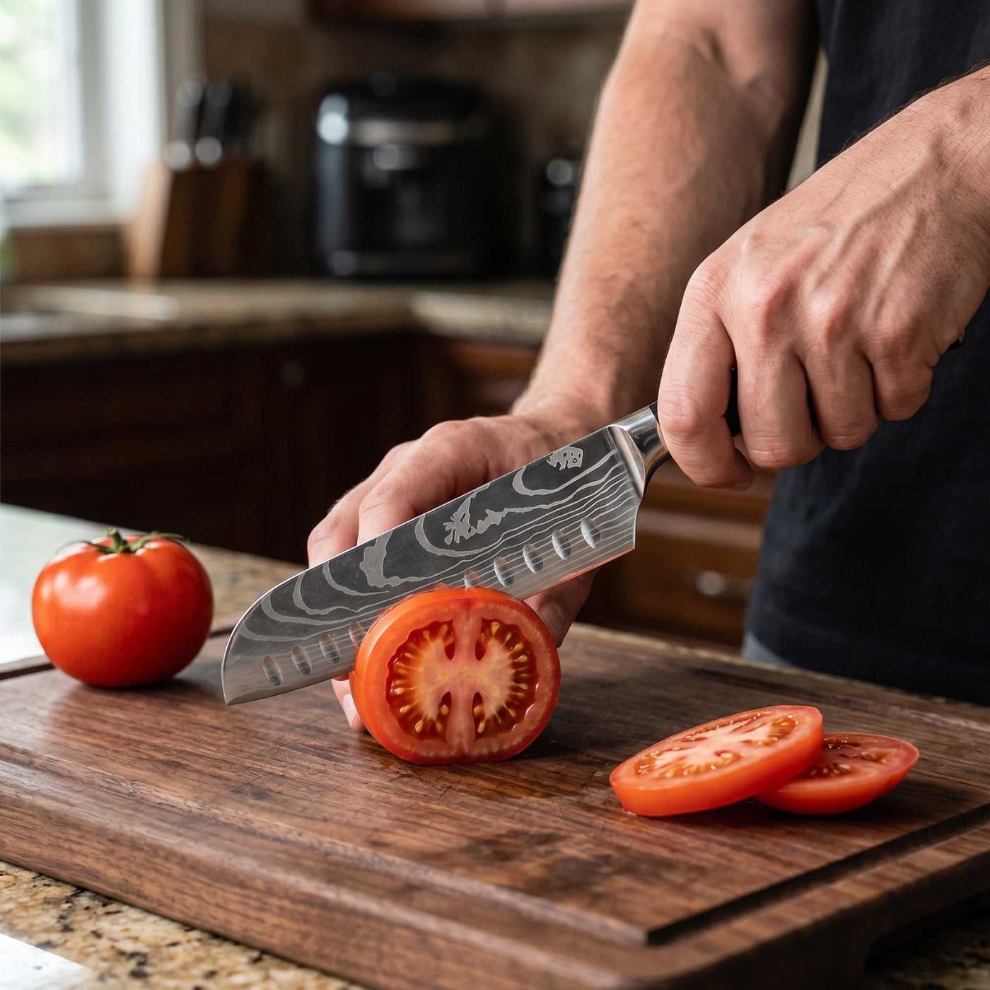 Santoku All-Purpose Knife (7") - Sumi Series