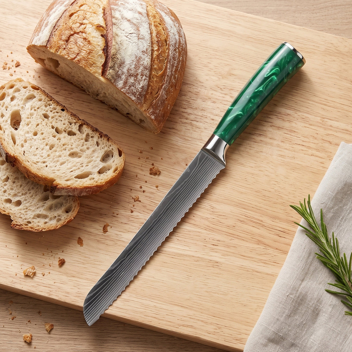Pankiri Bread Knife (8") - Kodama Series