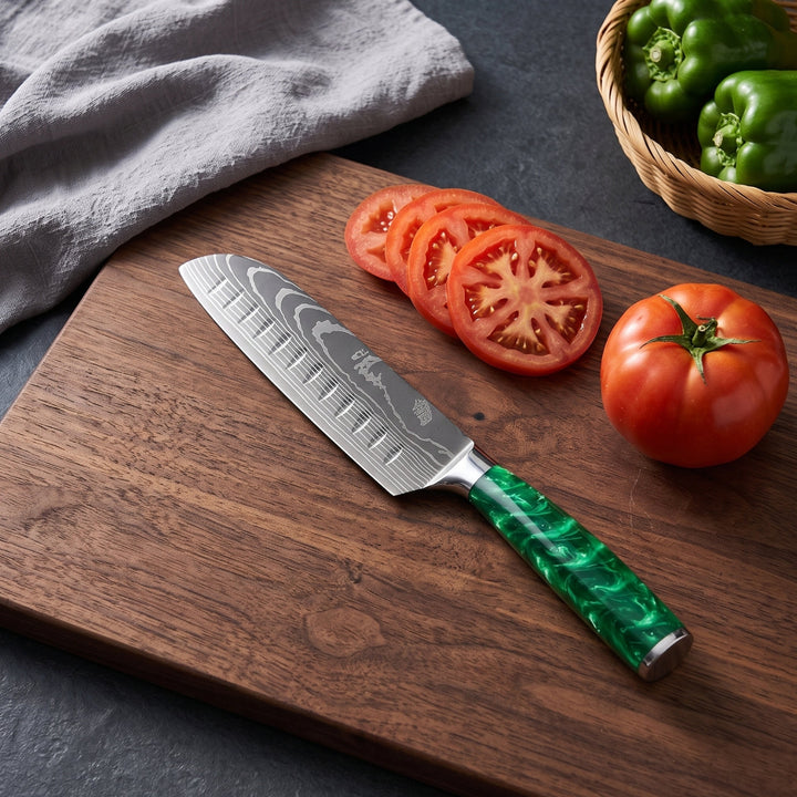 Santoku All-Purpose Knife (7") - Kodama Series