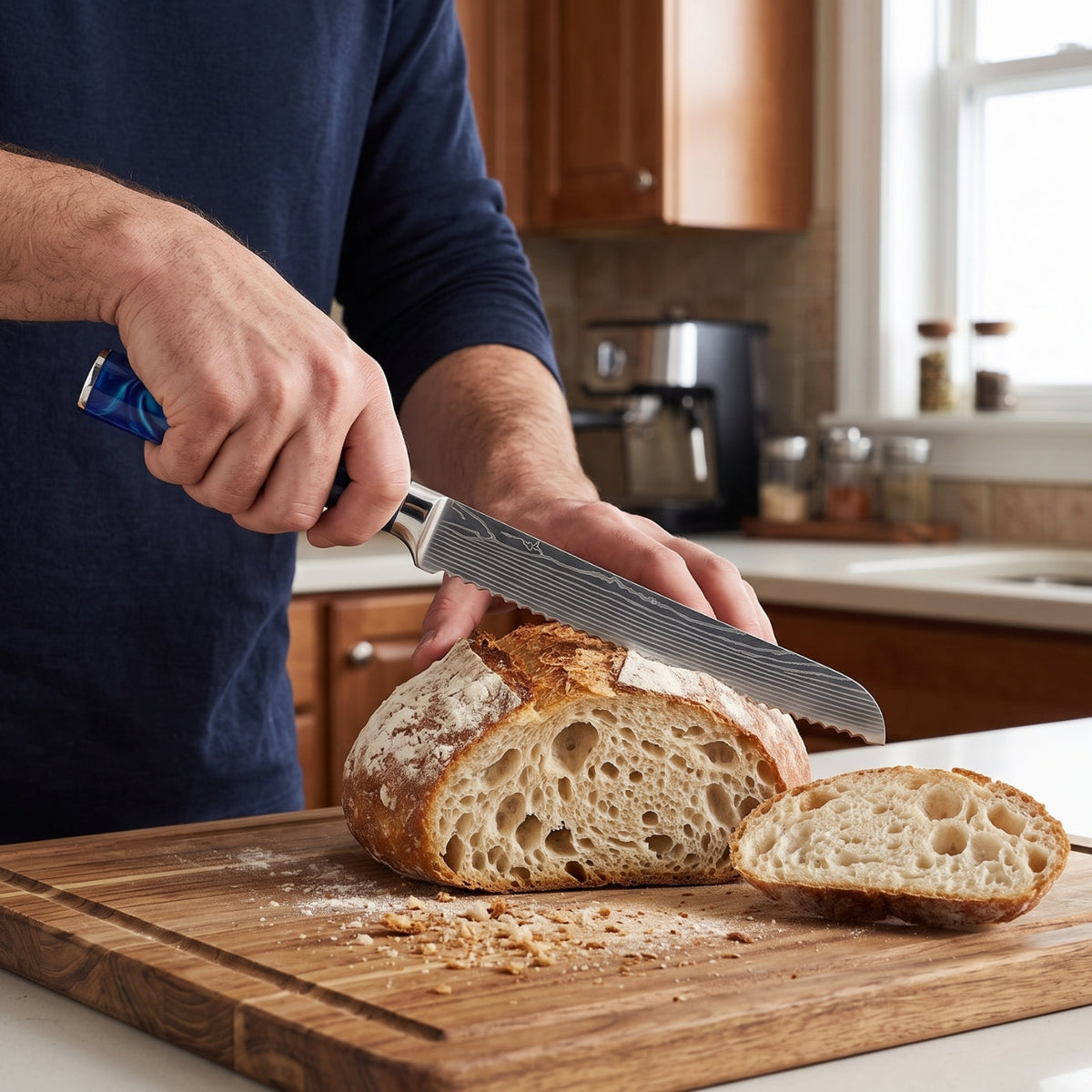 Pankiri Bread Knife (8") - Kaiyo Series