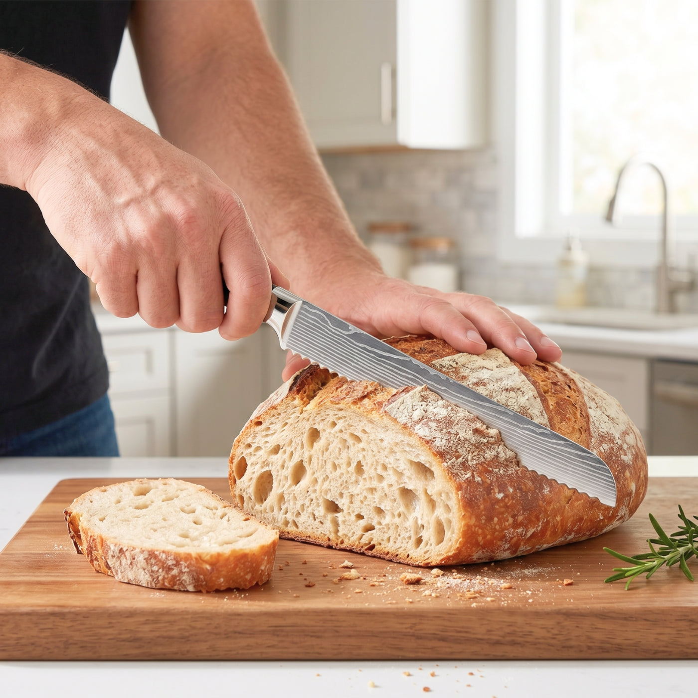 Pankiri Bread Knife (8") - Takumi Series