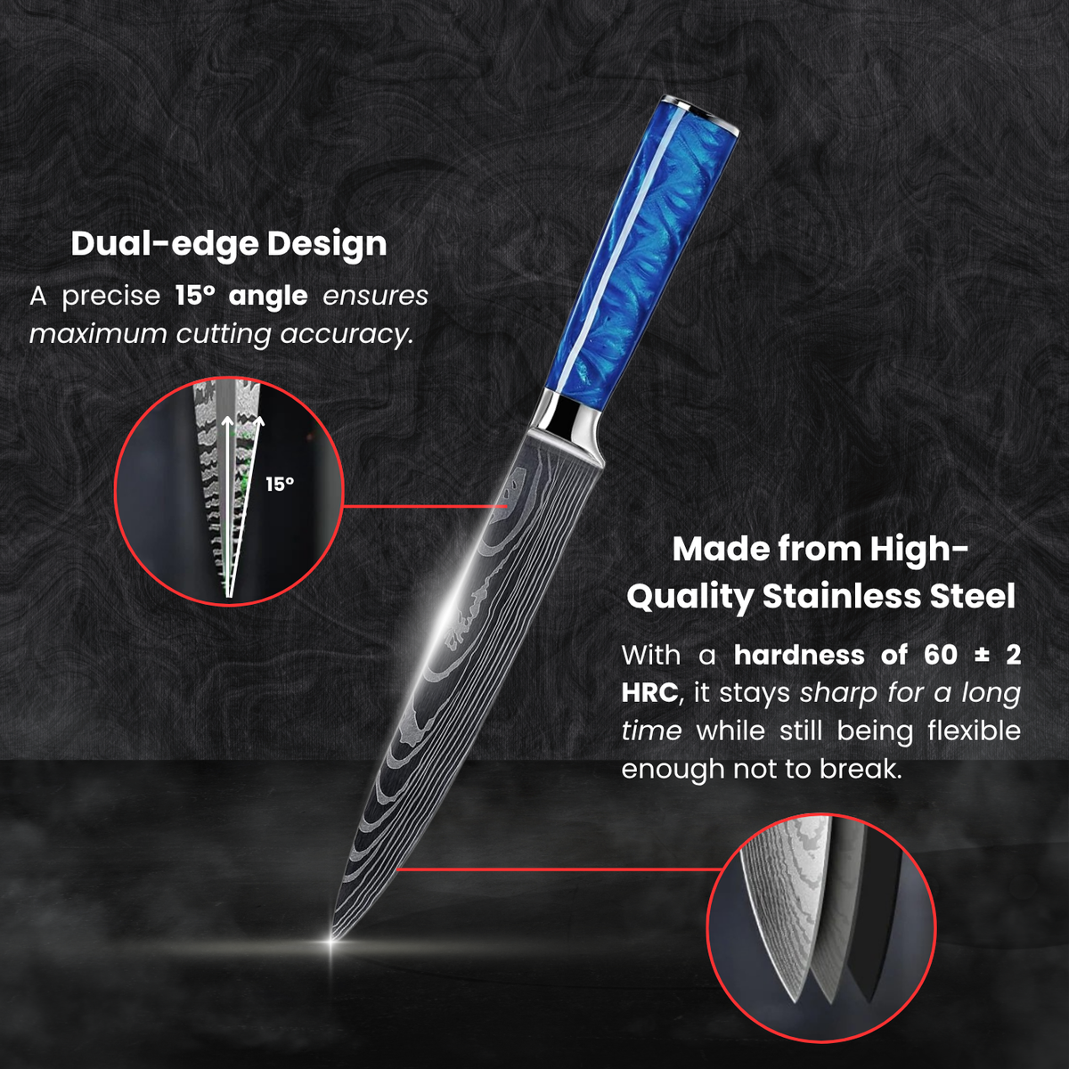 Sujihiki Slicing Knife (7.5") - Kaiyo Series