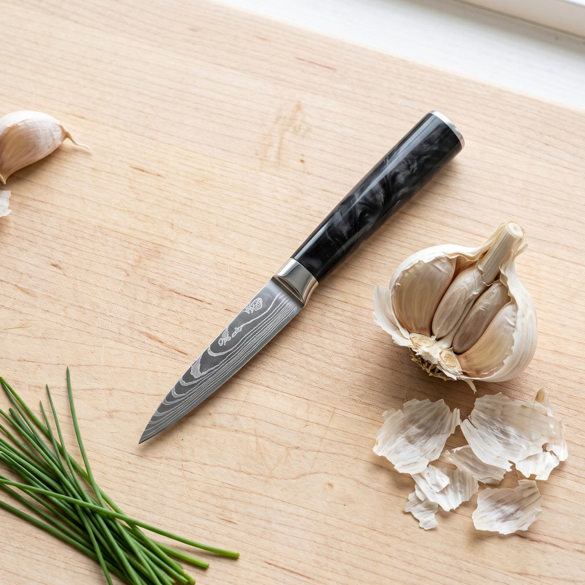 Petty Paring Knife (3.5") - Sumi Series