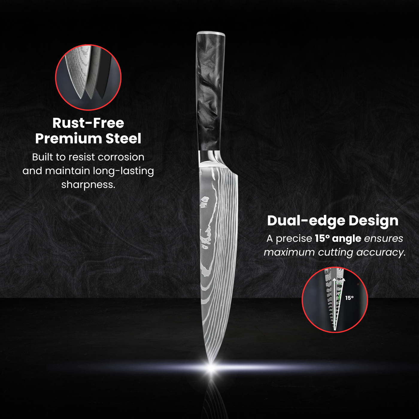 Gyuto Chef's Knife (8") - Sumi Series