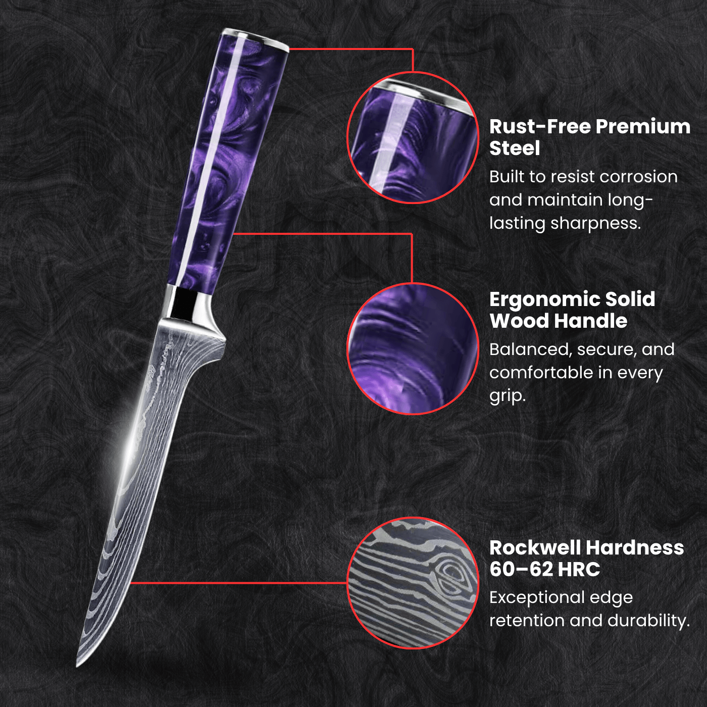Honesuki Boning Knife (6") - Yozora Series
