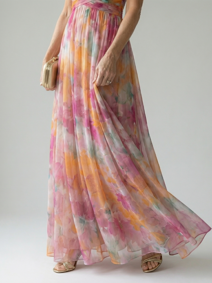 Valentina | Soft Wrap Maxi Dress