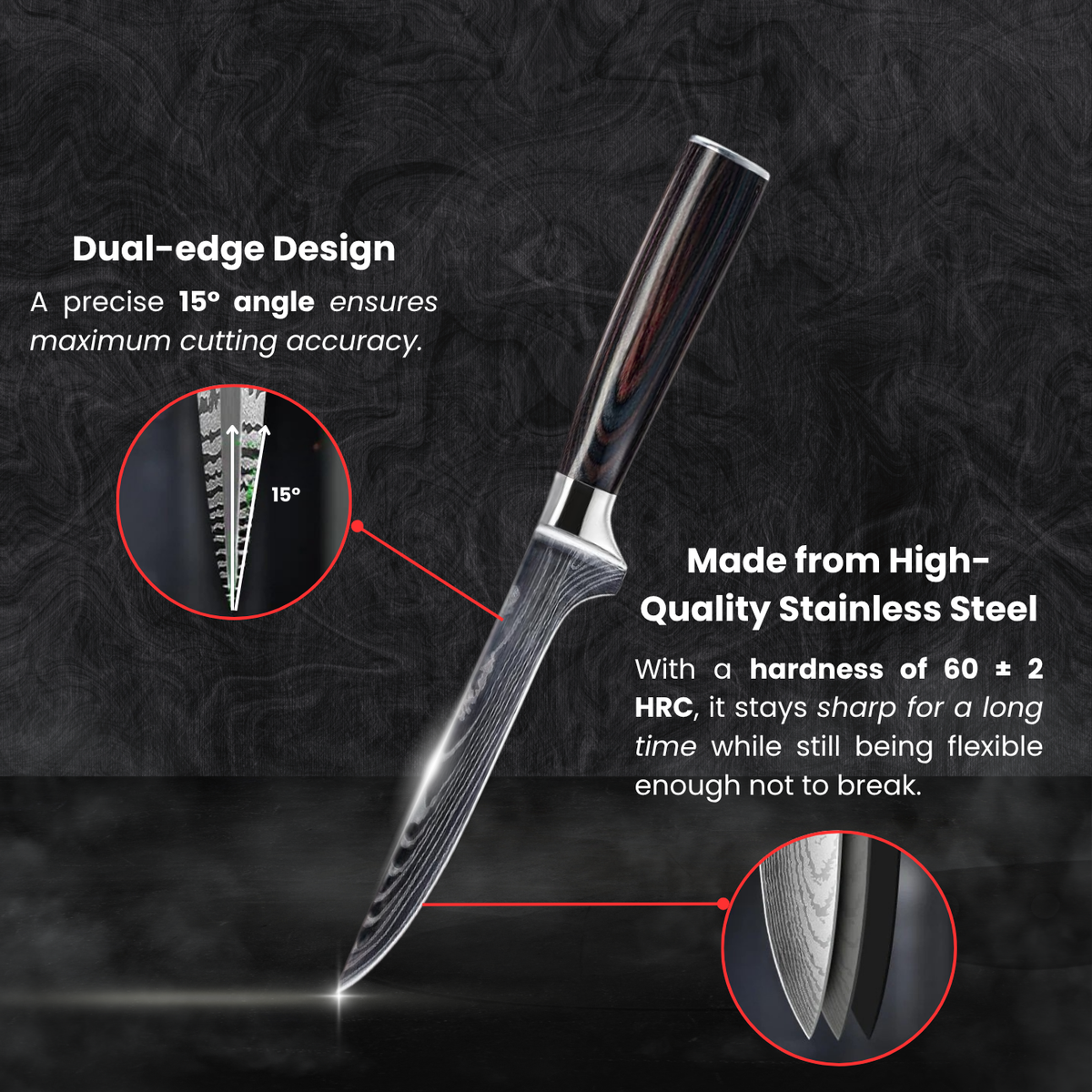 Honesuki Boning Knife (6") - Takumi Series