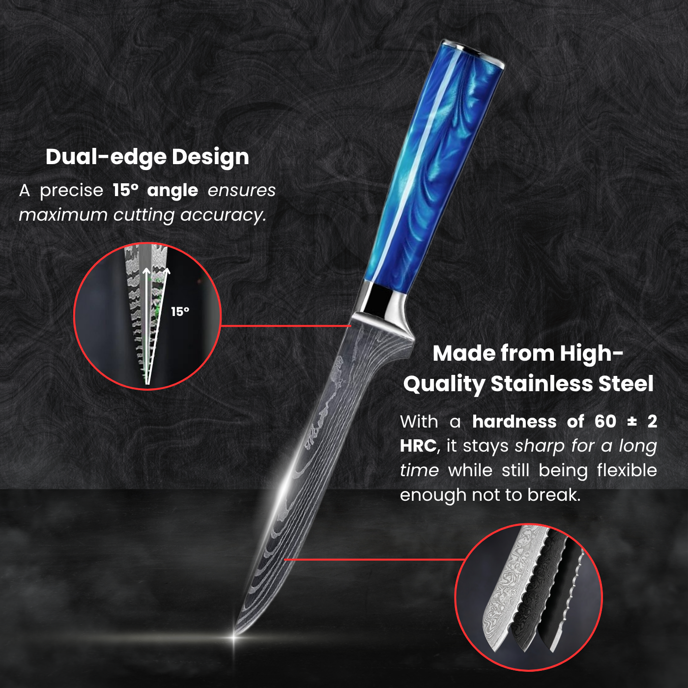 Honesuki Boning Knife (6") - Kaiyo Series