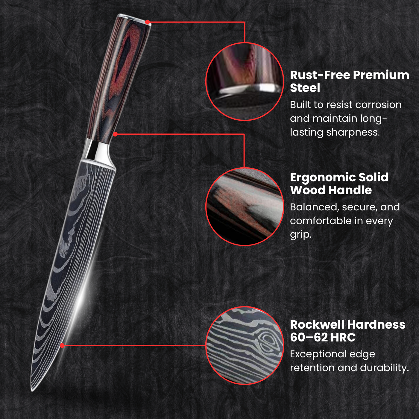 Sujihiki Slicing Knife (7.5") - Takumi Series