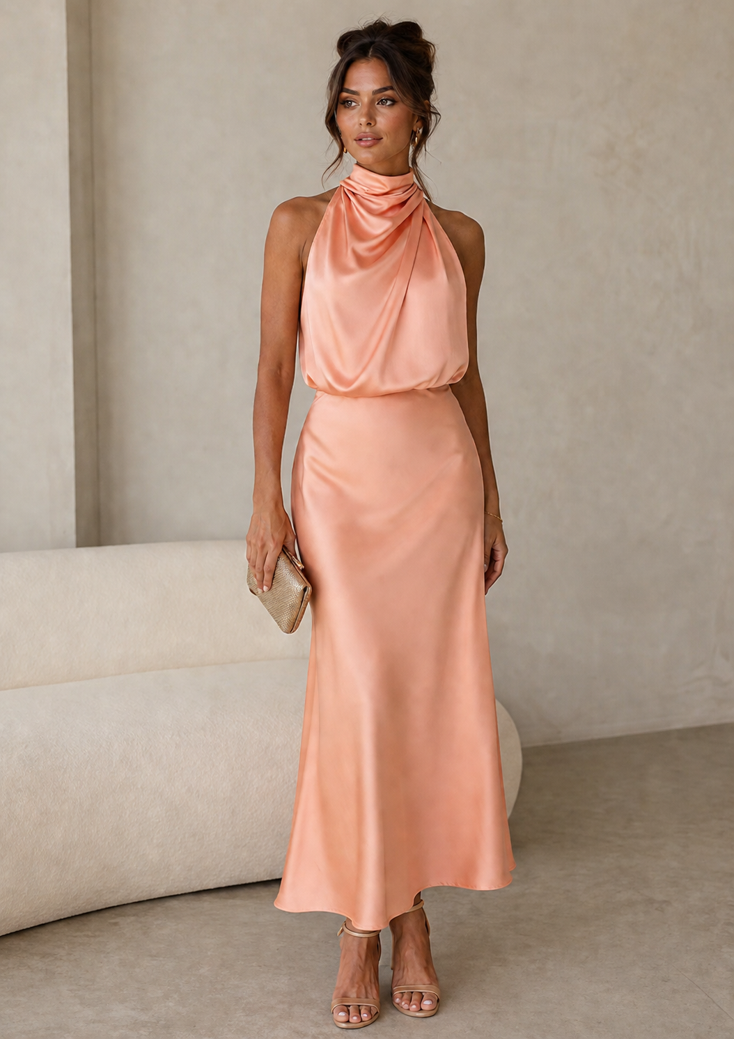 Cassandra | Draped Dress