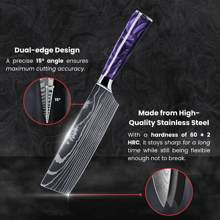 Nakiri Vegetable Knife (7") - Yozora Series