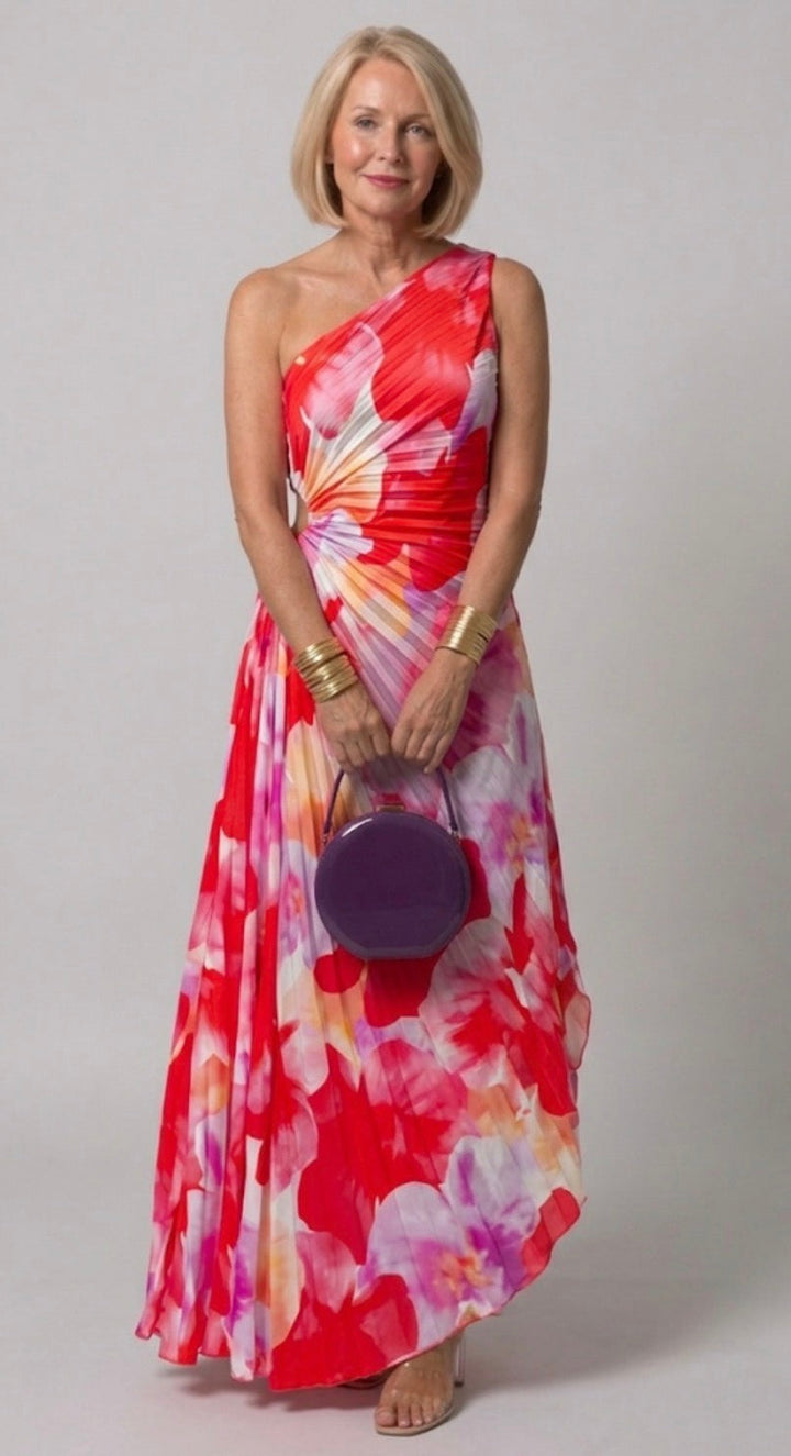Zinnia | Vibrant Tropical Evening Dress