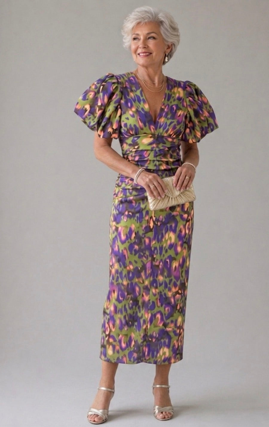 Helena | Dress with Puff Sleeves