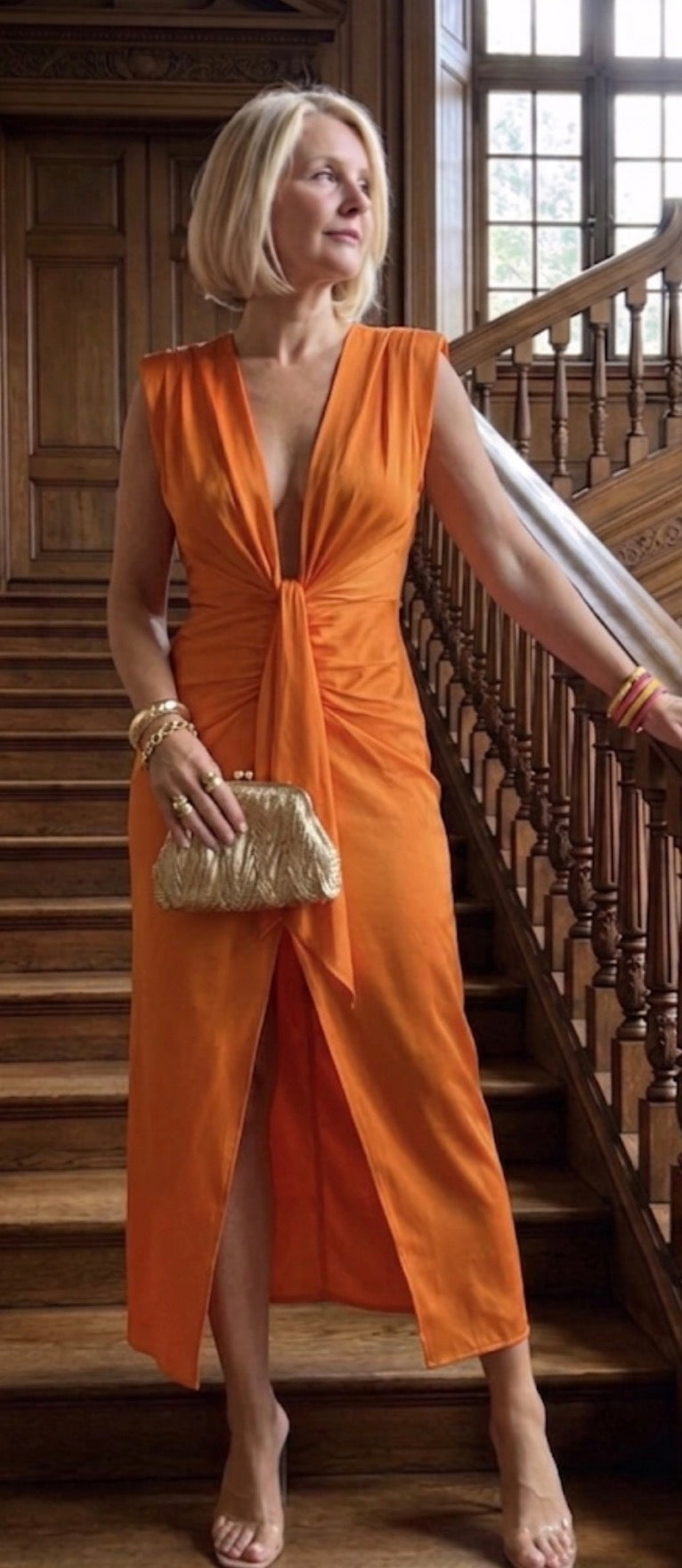 Anastasia | Elegant Pleated Dress