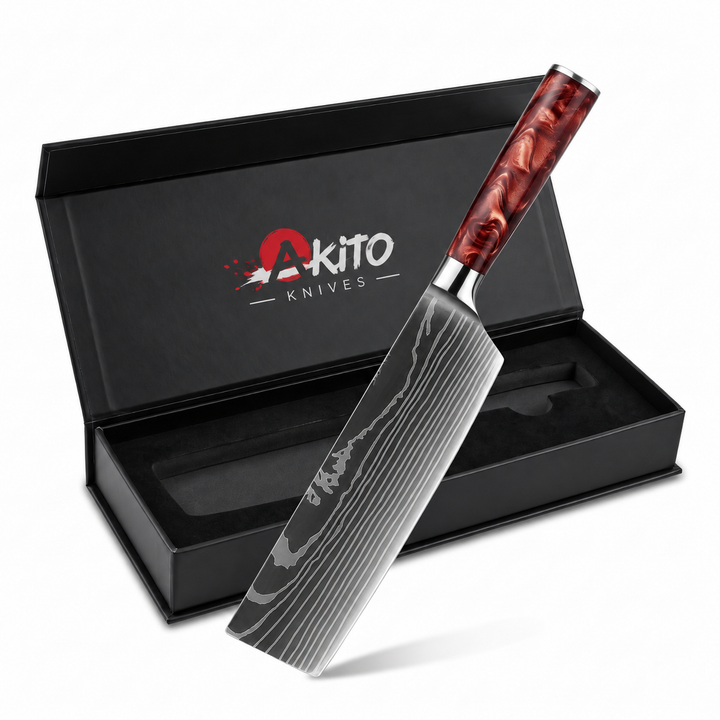 Nakiri Vegetable Knife (7") - Kohaku Series