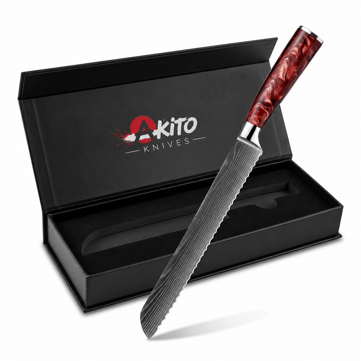 Pankiri Bread Knife (8") - Kohaku Series