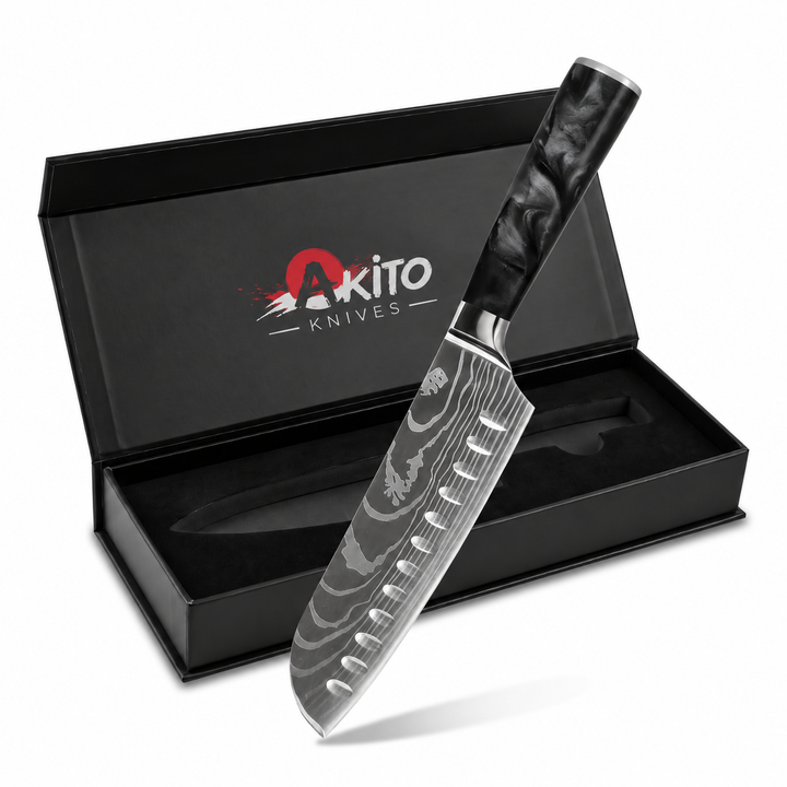 Santoku All-Purpose Knife (7") - Sumi Series