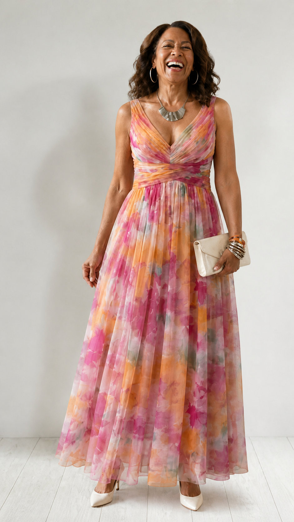Valentina | Soft Wrap Maxi Dress