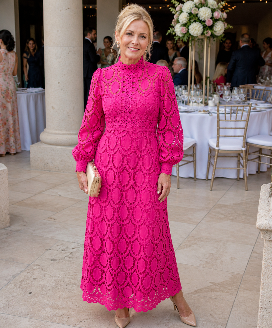 Felicity | Lace Midi Dress