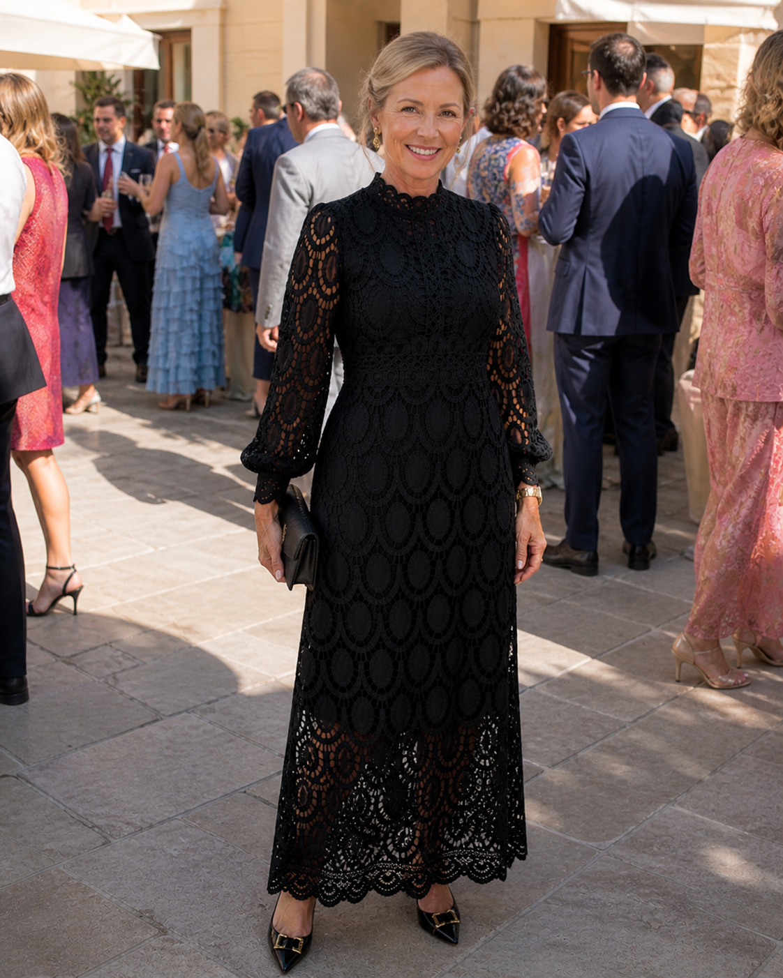 Felicity | Lace Midi Dress