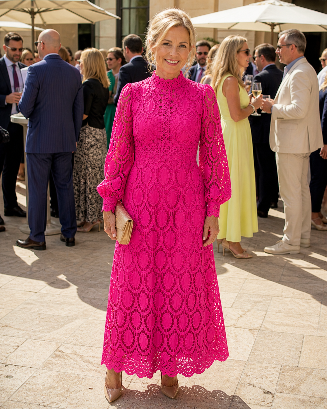 Felicity | Lace Midi Dress
