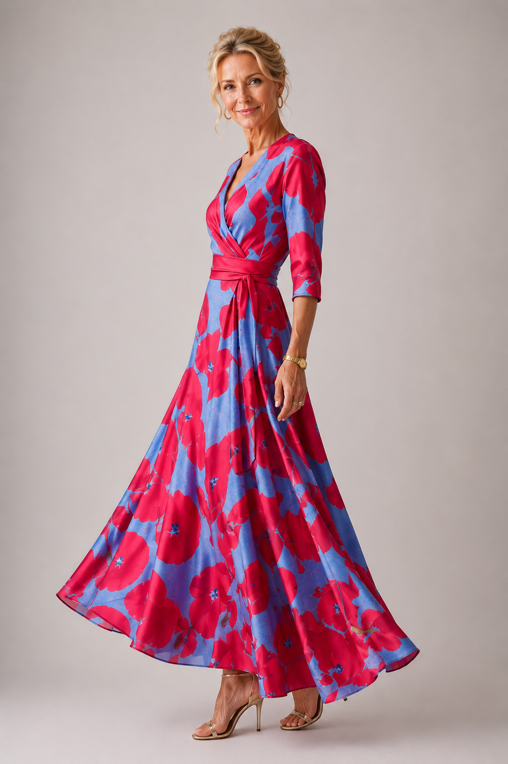 Evangeline | Comfortable dress for every day with V-neck