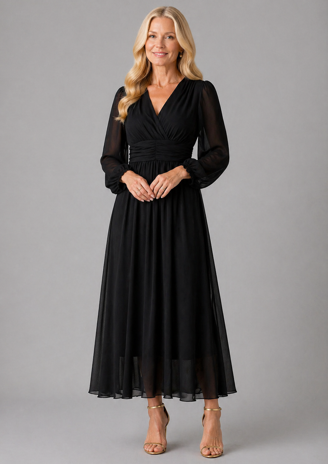Clementine | Elegant Wrap Dress