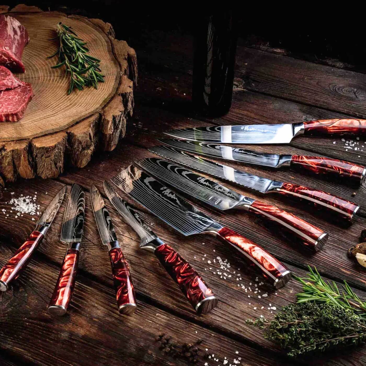 Kohaku Series – 8-Piece Set