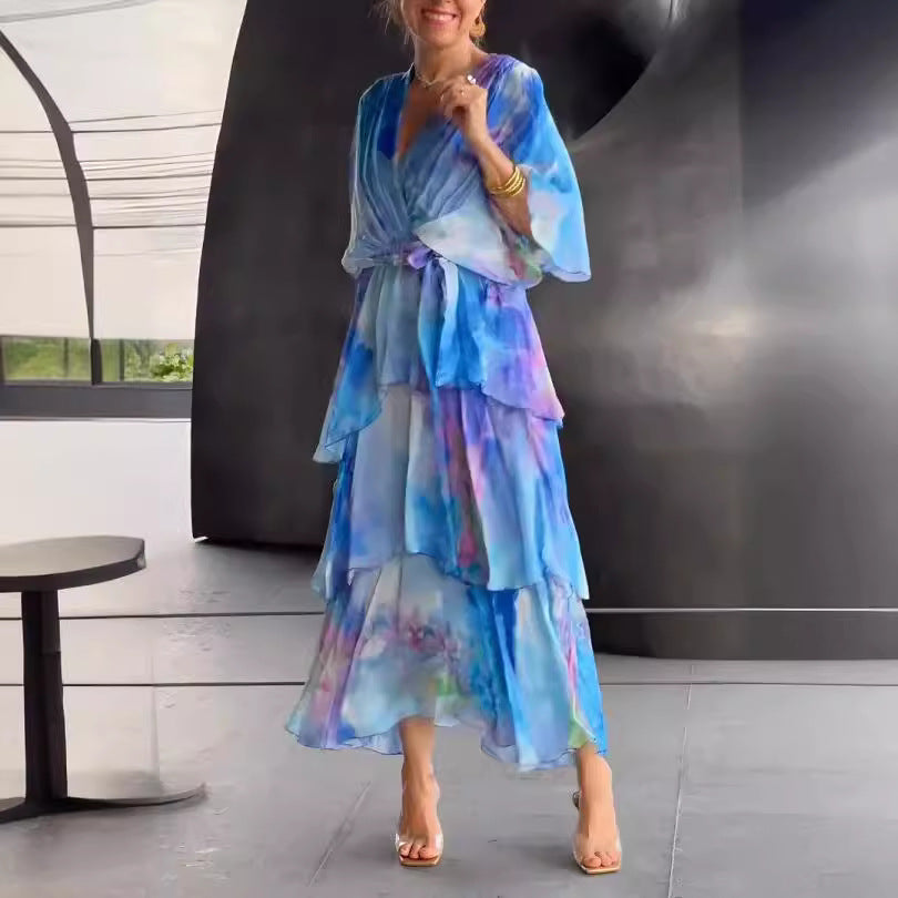 Daniela | Layered Floral Sun Dress