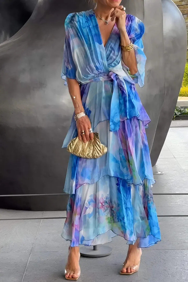 Daniela | Layered Floral Sun Dress