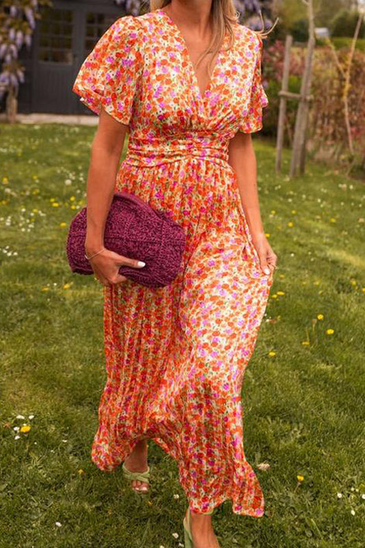 Linda | Flattering Floral Dress