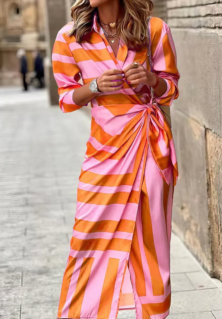 Giuliana | Printed Wrap Dress