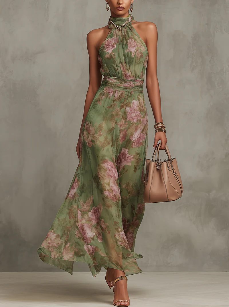 Sara™ Elegant Floral Dress